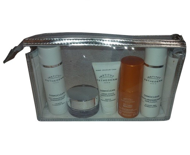 Institut Esthederm 5 Pcs Travel Set (Free Cosmetic Bag)
