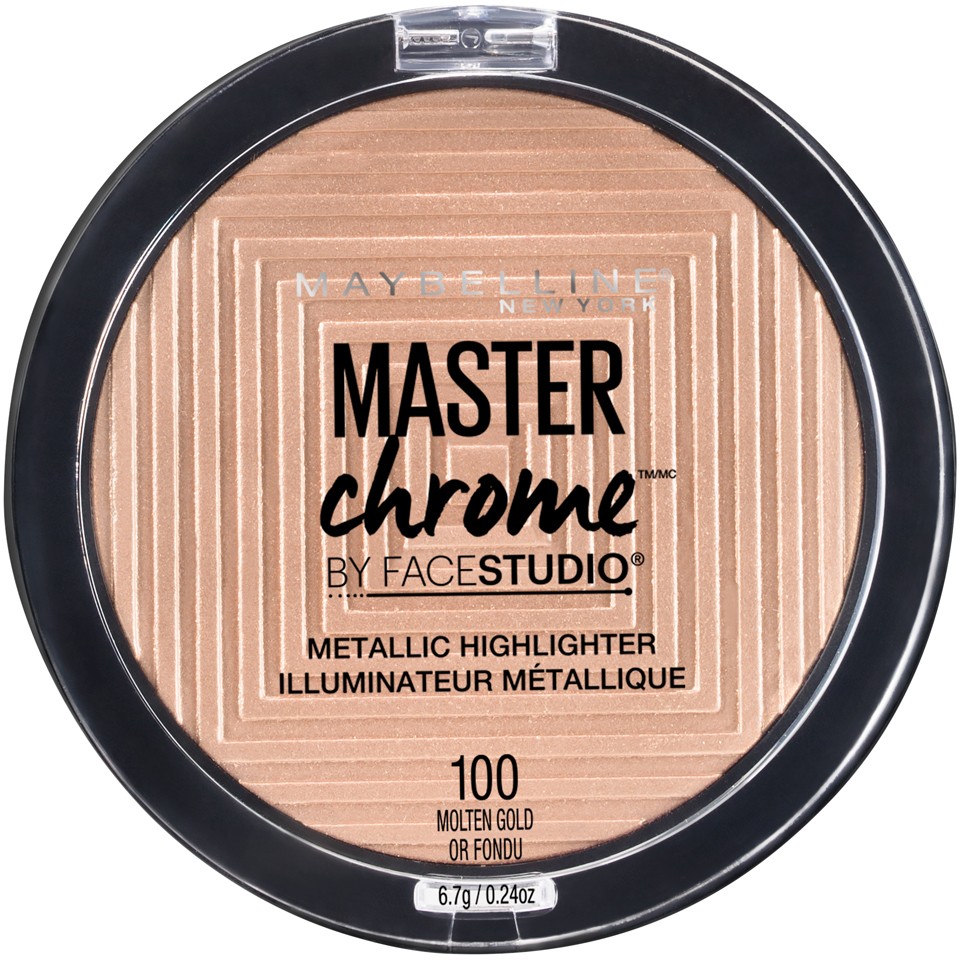 Maybelline Master Chrome Metallic Highlighter - 100 Molten Gold