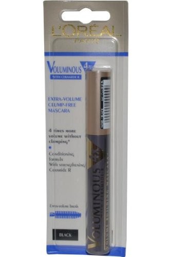 L'Oreal Voluminous 4X Extra Volume Clump Free Mascara - Black
