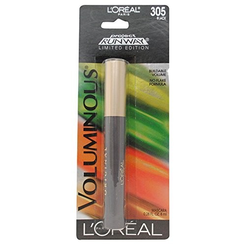 L'Oreal Project Runway Voluminous Buildable Volume Mascara - 305 Black