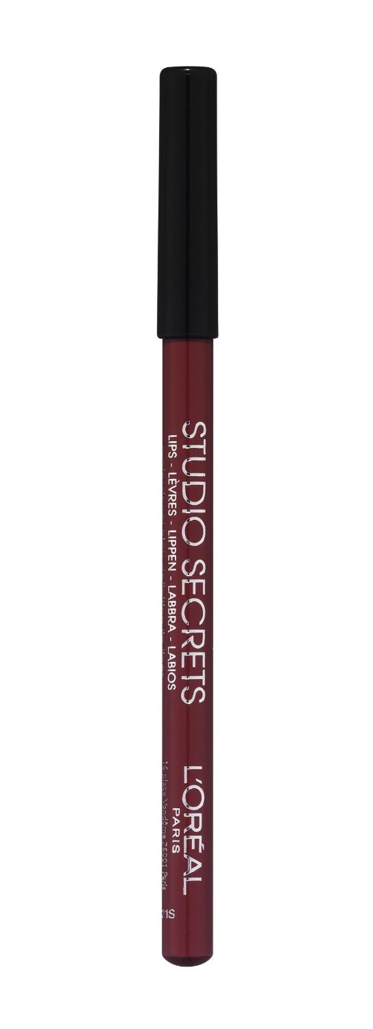 L'Oreal Studio Secrets Lip Liner Pencil - 066 Brown