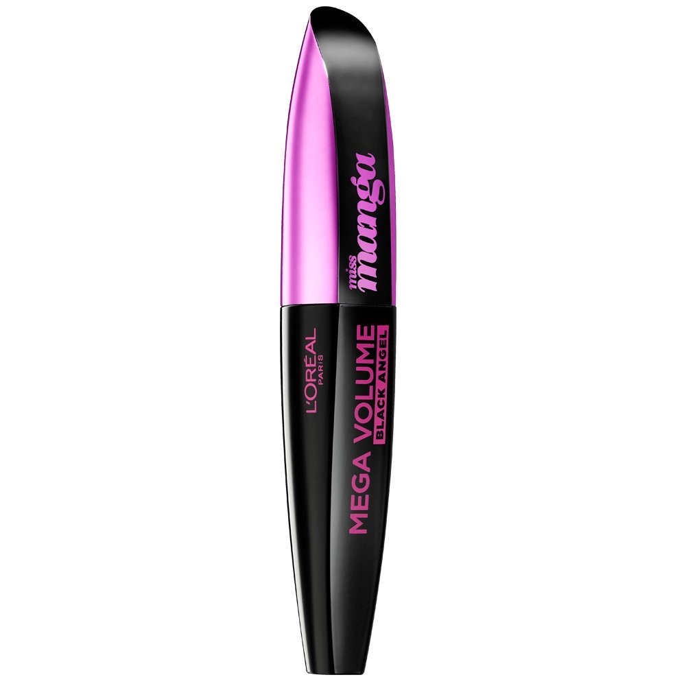 L'Oreal Miss Manga Mega Volume Black Angel Mascara - Extra Black