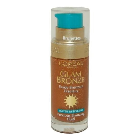 L'Oreal Glam Bronze Water Resistant Precious Bronzing Fluid - 04 Brunettes
