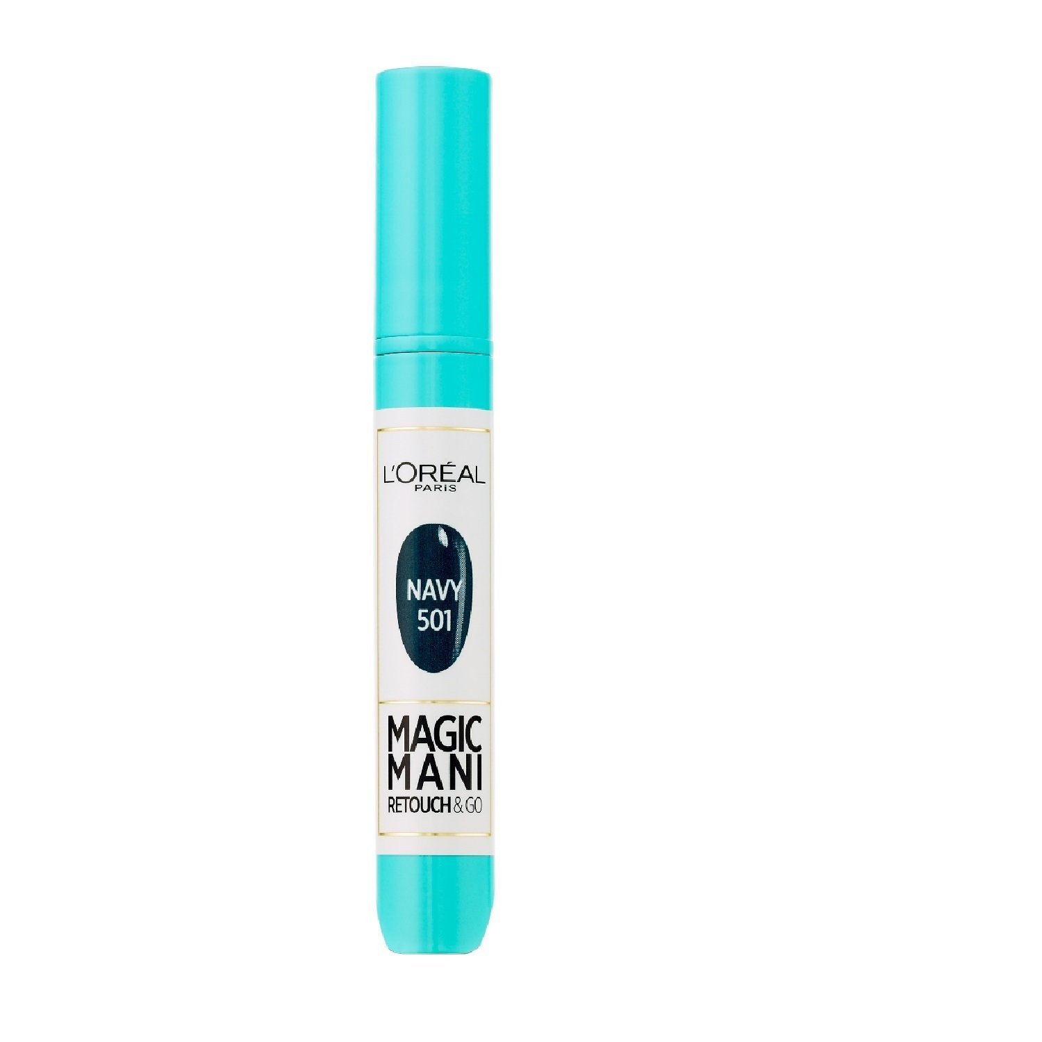 L'Oreal Magic Mani Retouch & Go Nail Lacquer - 501 Navy