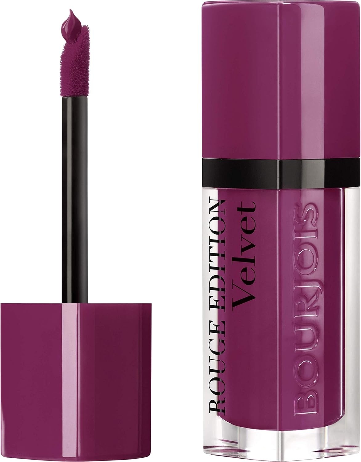 Bourjois Rouge Edition Velvet Liquid Lipstick - 14 Plum Plum Girl Purples