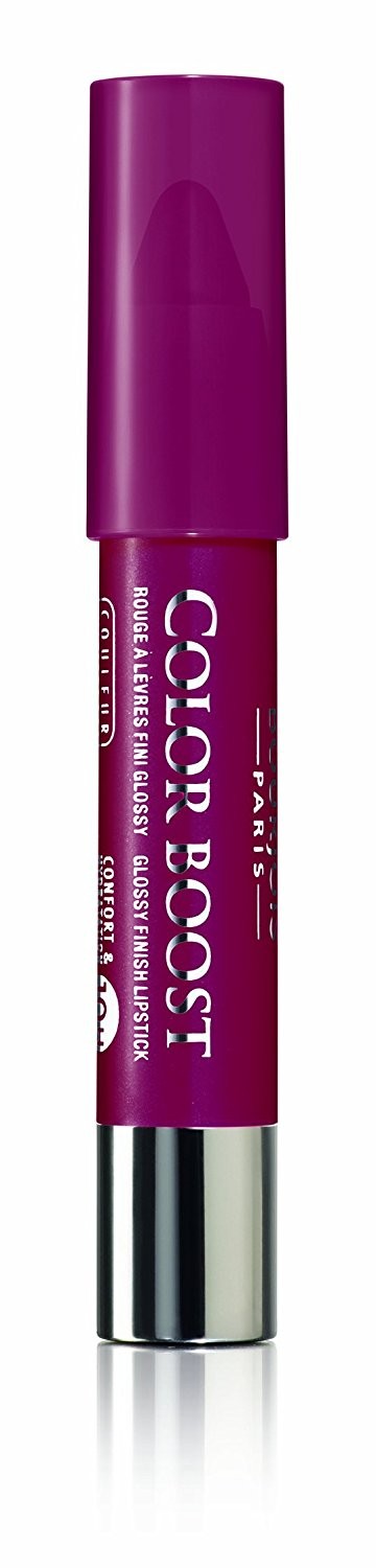 Bourjois Color Boost Glossy Finish Lipstick - 06 Plum Russian