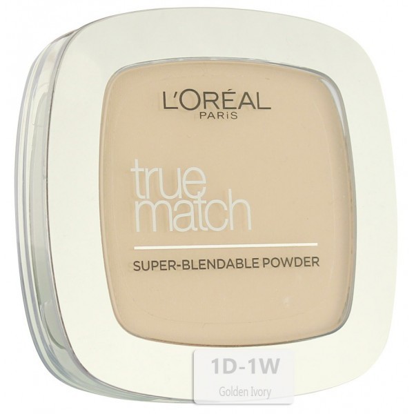 L'Oreal True Match Super-Blendable Powder - W1 Golden Ivory