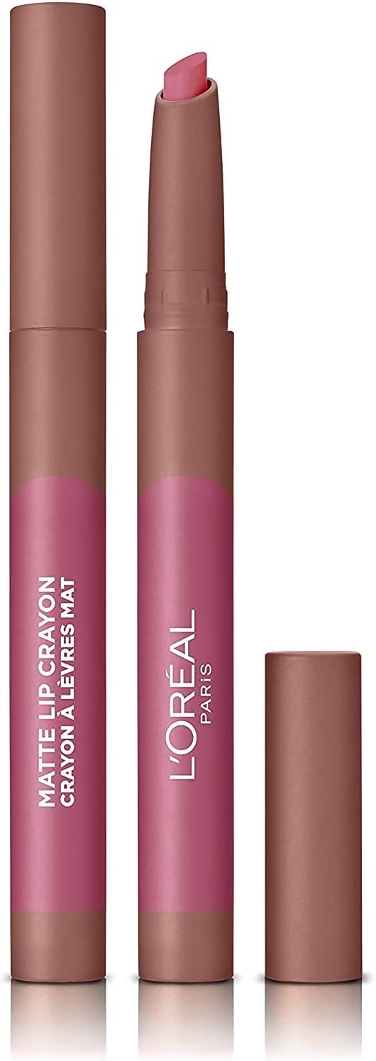 L'Oreal Paris Infallible Very Matte Lip Crayon Lipstick - 102 Caramel Blondie