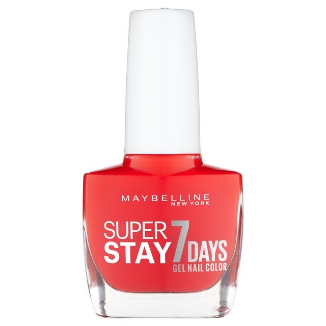 Maybelline Superstay 7 Days Polish Effect Gel Nail Color – 490 Hot Salsa