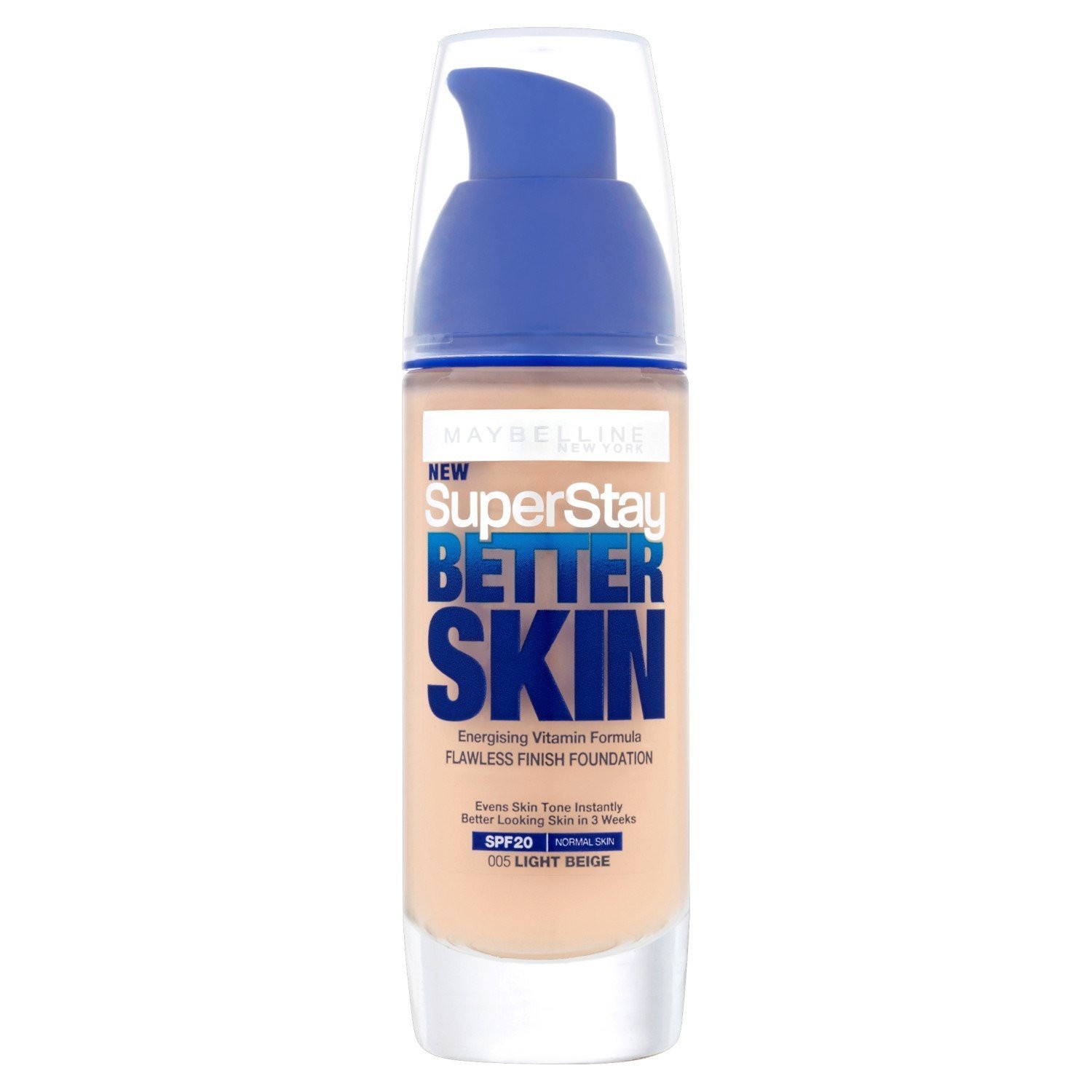 Maybelline SuperStay Better Skin Liquid Foundation – 05 Light Beige