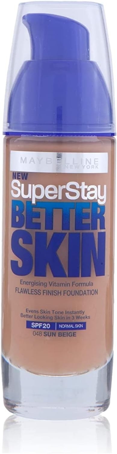 Maybelline SuperStay Better Skin Liquid Foundation – 048 Sun Beige