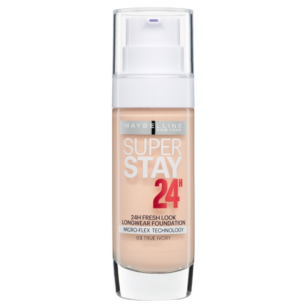 Maybelline Super Stay 24h Foundation – 03 True Ivory