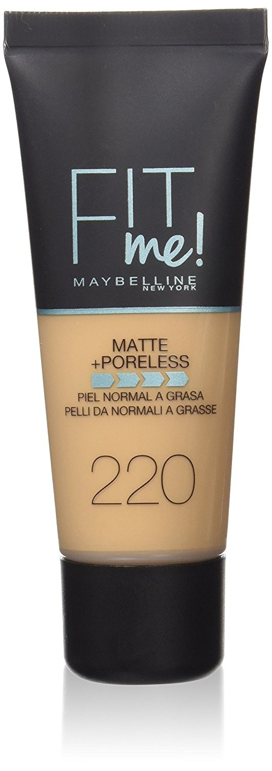 Maybelline Fit Me Matte & Poreless Foundation – 220 Natural Beige