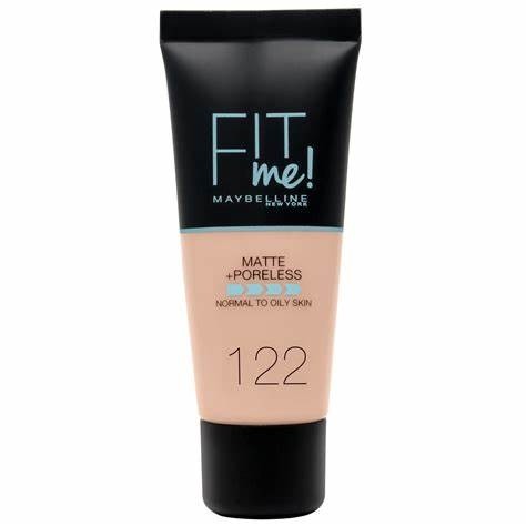 Maybelline Fit Me Matte & Poreless Foundation - 122 Creamy Beige
