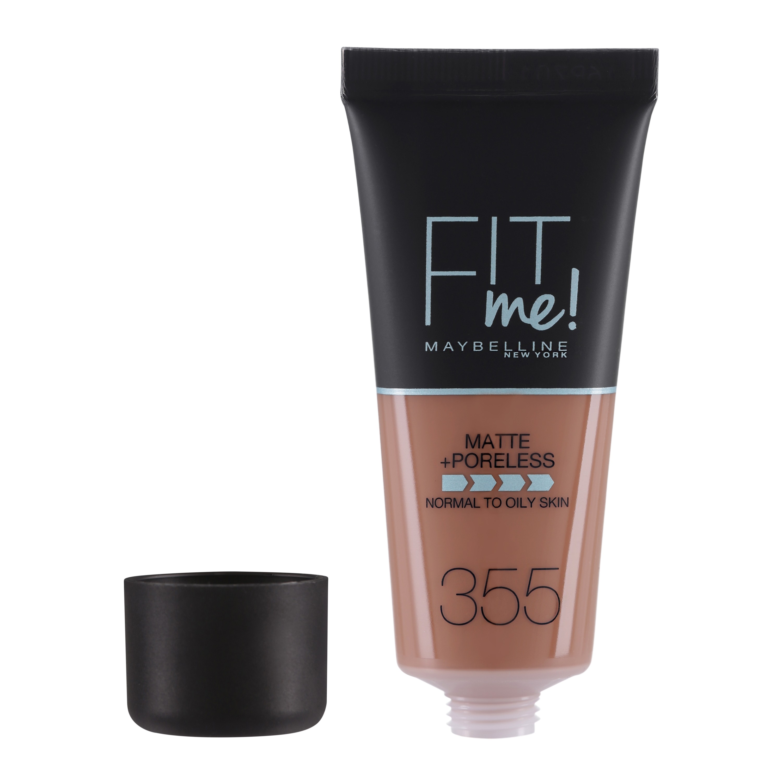 2 X Maybelline Fit Me Matte & Poreless Foundation - 355 Pecan (2 Pack)