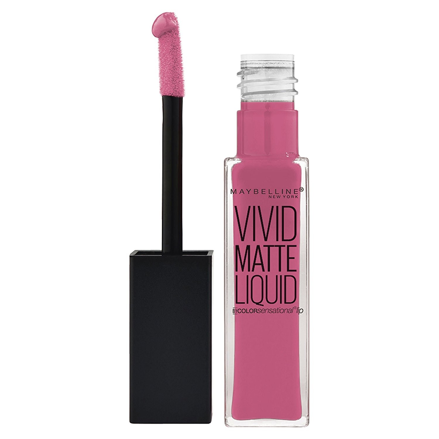 Maybelline Color Sensational Vivid Matte Liquid Lipstick – 12 Twisted Tulip
