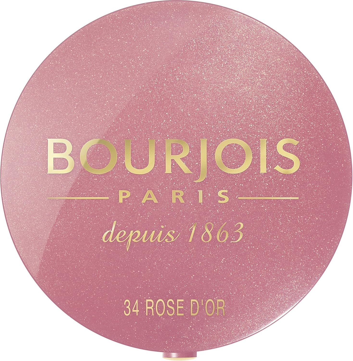 Bourjois Little Round Pot Blusher - 34 Rose D'Or