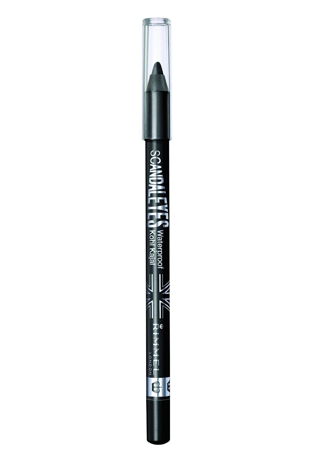 Rimmel Scandaleyes Waterproof Kohl Kajal Eyeliner - Black
