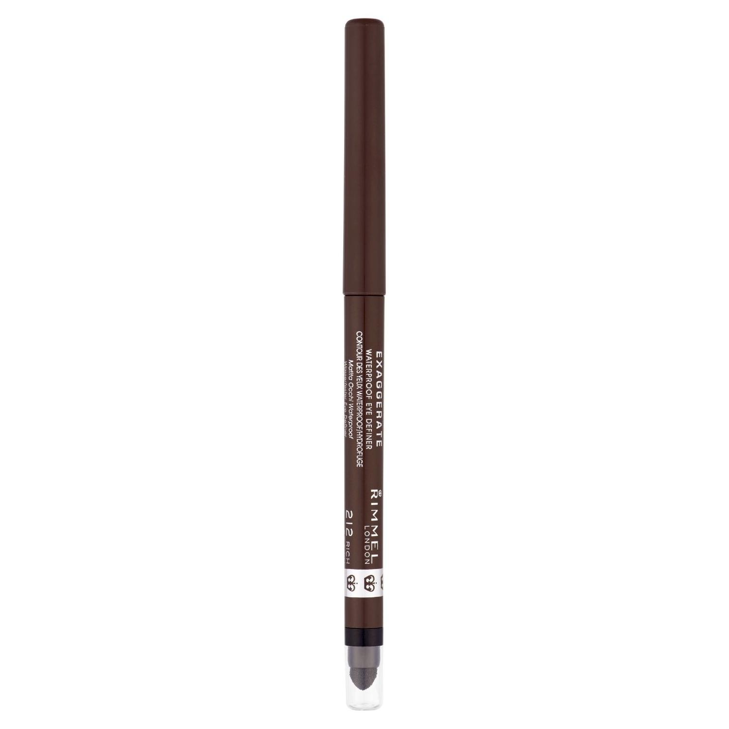 Rimmel Exaggerate Auto Eye Definers -212 Rich Brown