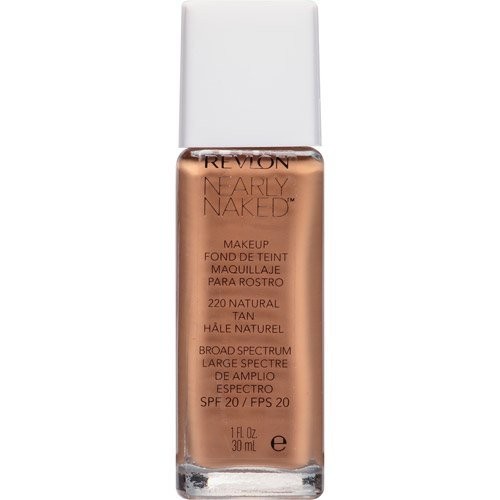 Revlon Nearly Naked Foundation - 220 Natural Tan