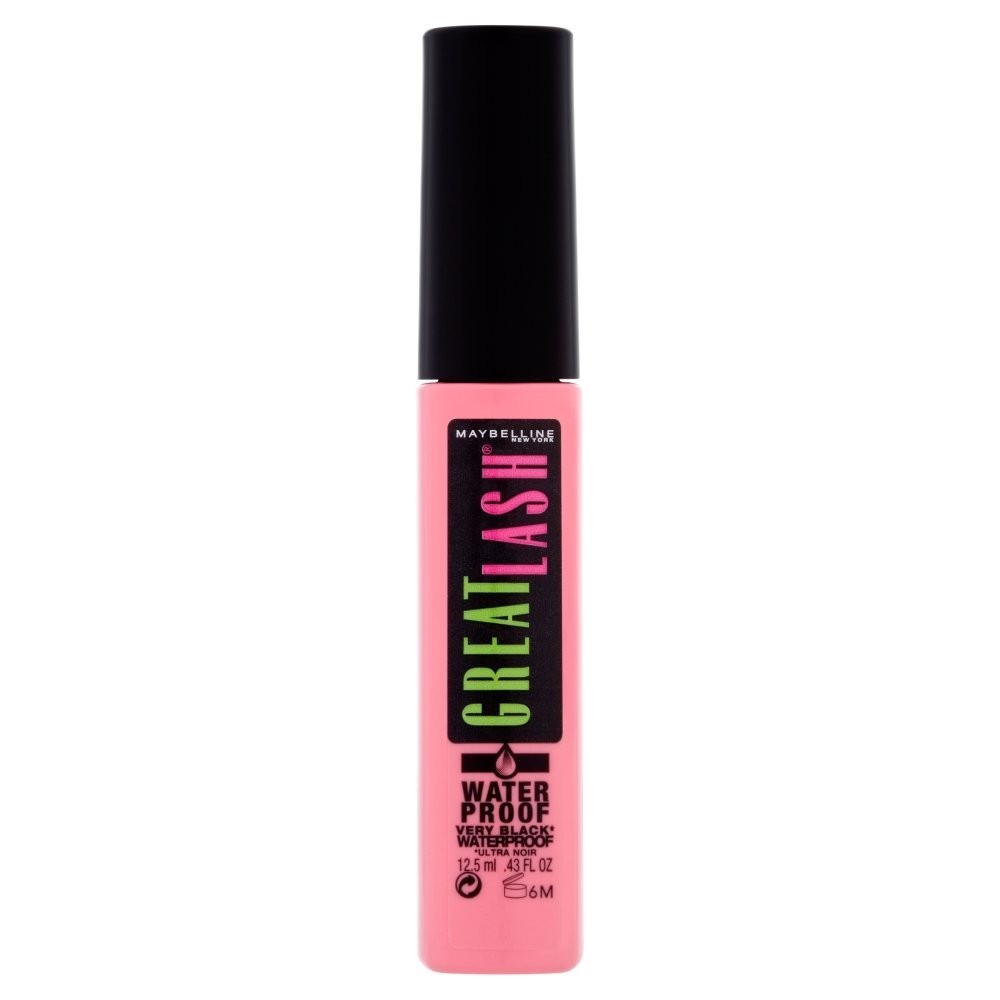 Maybelline Great Lash Waterproof Mascara – Very Black