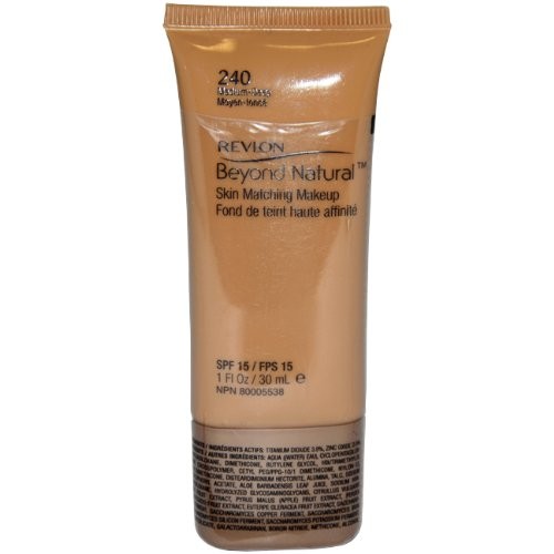 Revlon Skin Matching Make-Up Foundation - 240 Medium-Deep