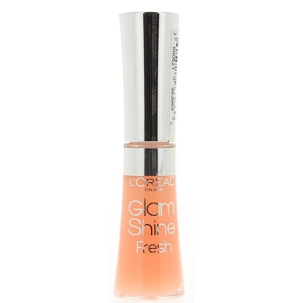 L'Oreal Glam Shine Fresh Lip Gloss - 186 Aqua Grapefruit
