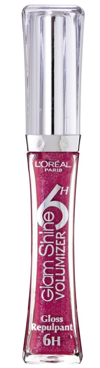 L'Oreal Glam Shine 6H Volumizer Lip Gloss - 206 Fuchsia Obsession