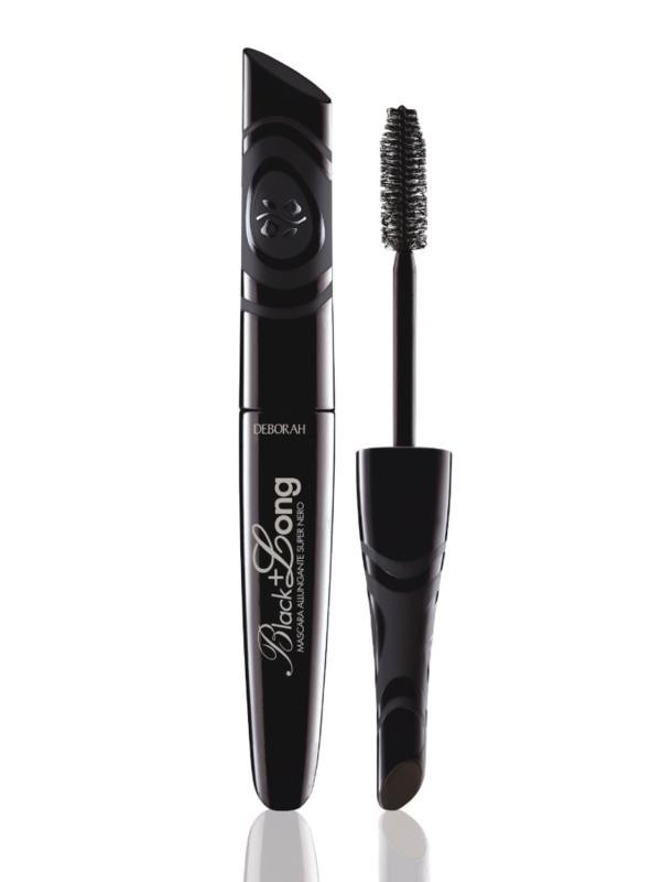 Deborah Milano Black + Long Mascara - Carbon Black