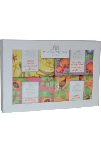 Woods Of Windsor Seasonal Soap Gift Set Chunky Soap