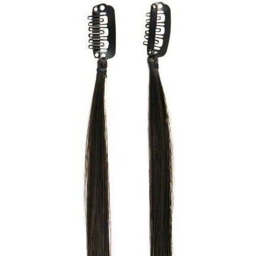 Love Hair Extensions Clip-in Streaks - Natural Black