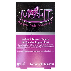 MaskIT Pouch for Tampons, 26 Count