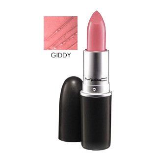 MAC Lustre Lipstick - Giddy - in box
