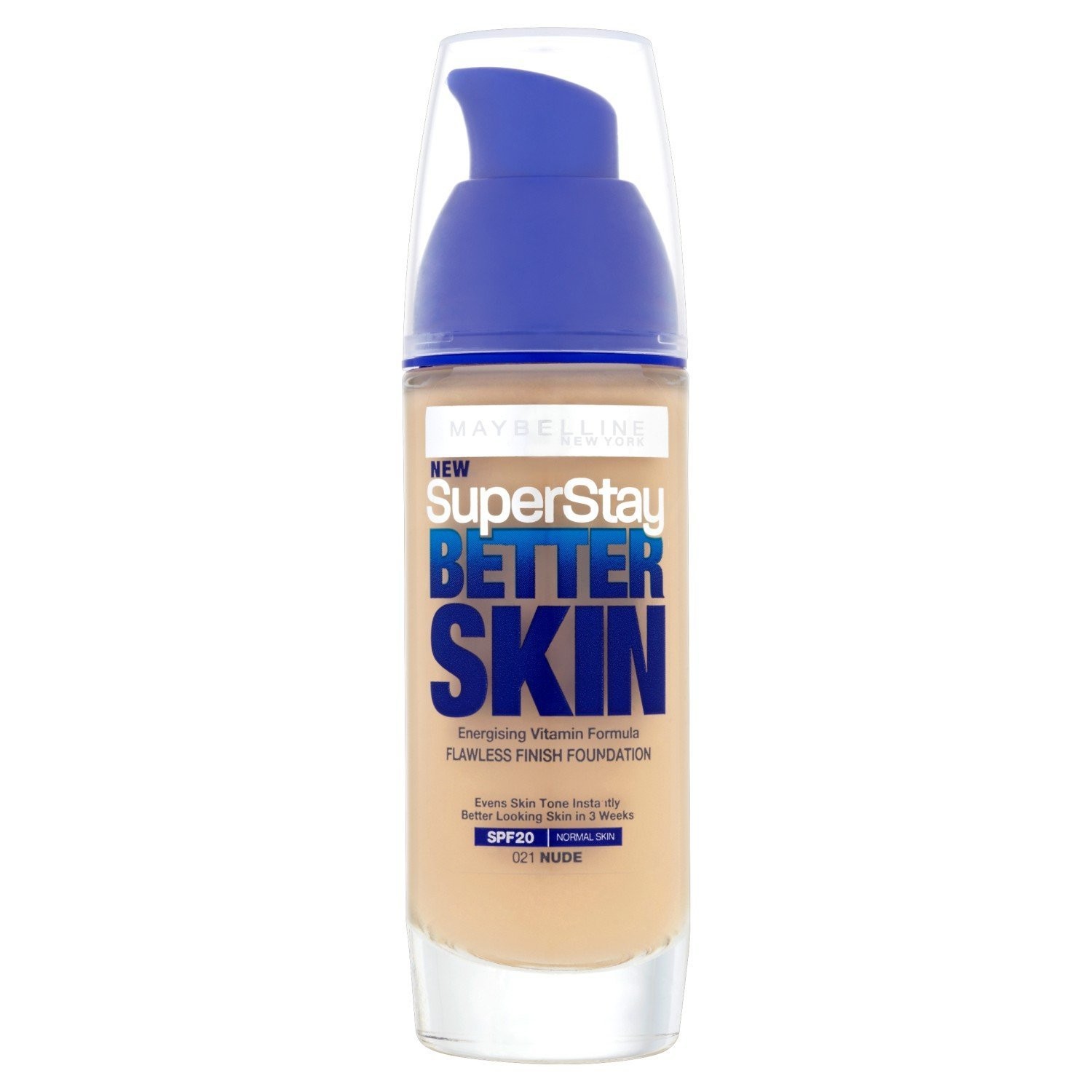 Maybelline Superstay Better Skin Foundation - 021 Nude