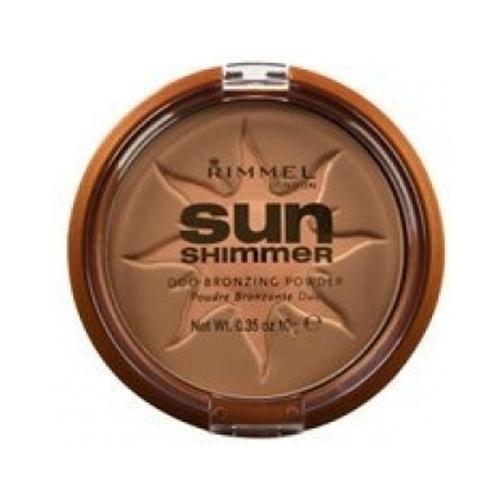 Rimmel Sun Shimmer Duo Bronzing Powder - 02 Brunette
