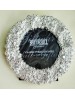 Round Silve Tone & Diamante Miniature Photo Frames